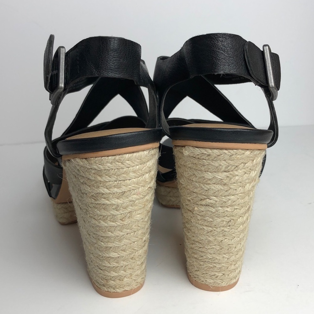 NEW Lucky Brand Cabino Platform Sandals Heels 5.5 - Picture 5 of 8
